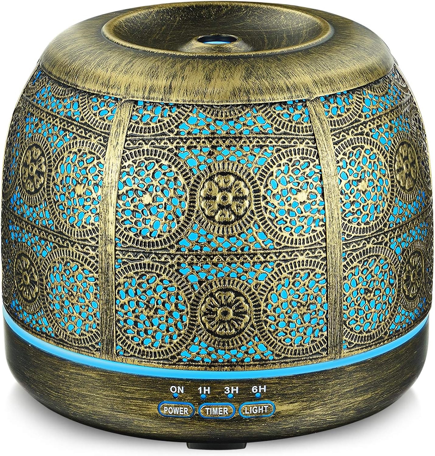SALKING 500ml Essential Oil Diffuser Ultrasonic Aroma Humidifier 7 Colour