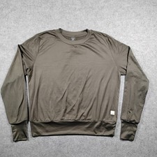 Vuori Women's Green Daydream Crew Performance Long Sleeve Top Shirt Size Small