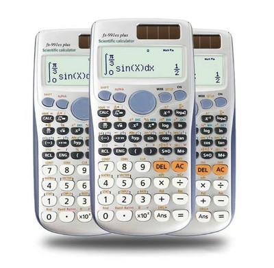 Multifunktionaler wissenschaftlicher Taschenrechner, 417 Funktionen (Casio FX991es plus DUPE)