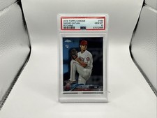 2018 TOPPS CHROME SHOHEI OHTANI PITCHING #150 PSA 10