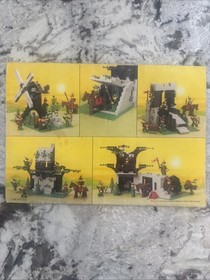 Vintage LEGO 6066 Camouflaged Outpost Forestmen Original Instruction Manual