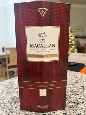 The Macallan Rare Cask Single Malt Scotch Whisky Empty Box 2019 (Batch #01)
