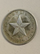 Silver Peso 1934