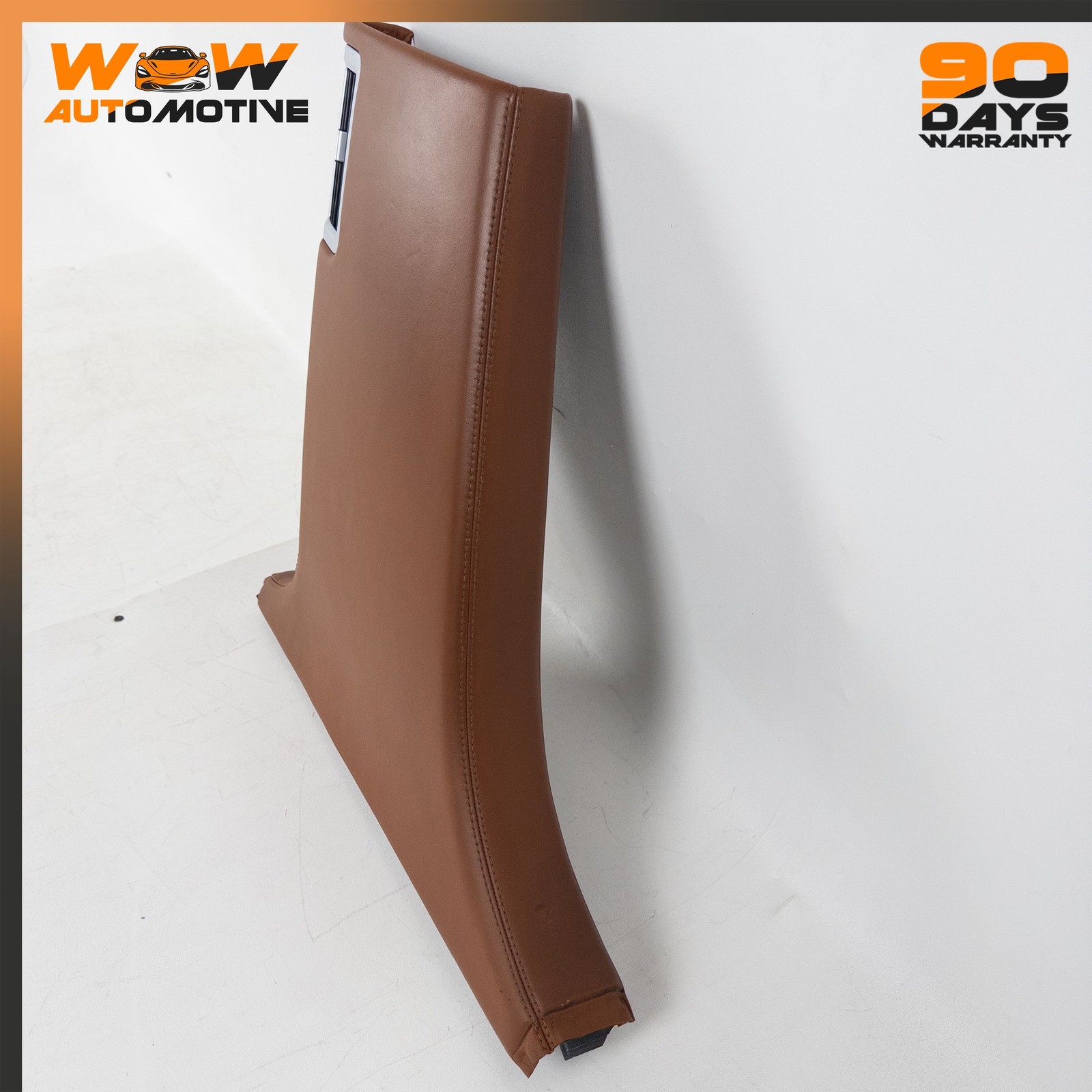 14-19 BENTLEY FLYING SPUR LEFT LOWER B PILLAR COVER PANEL TRIM AIR VENT OEM