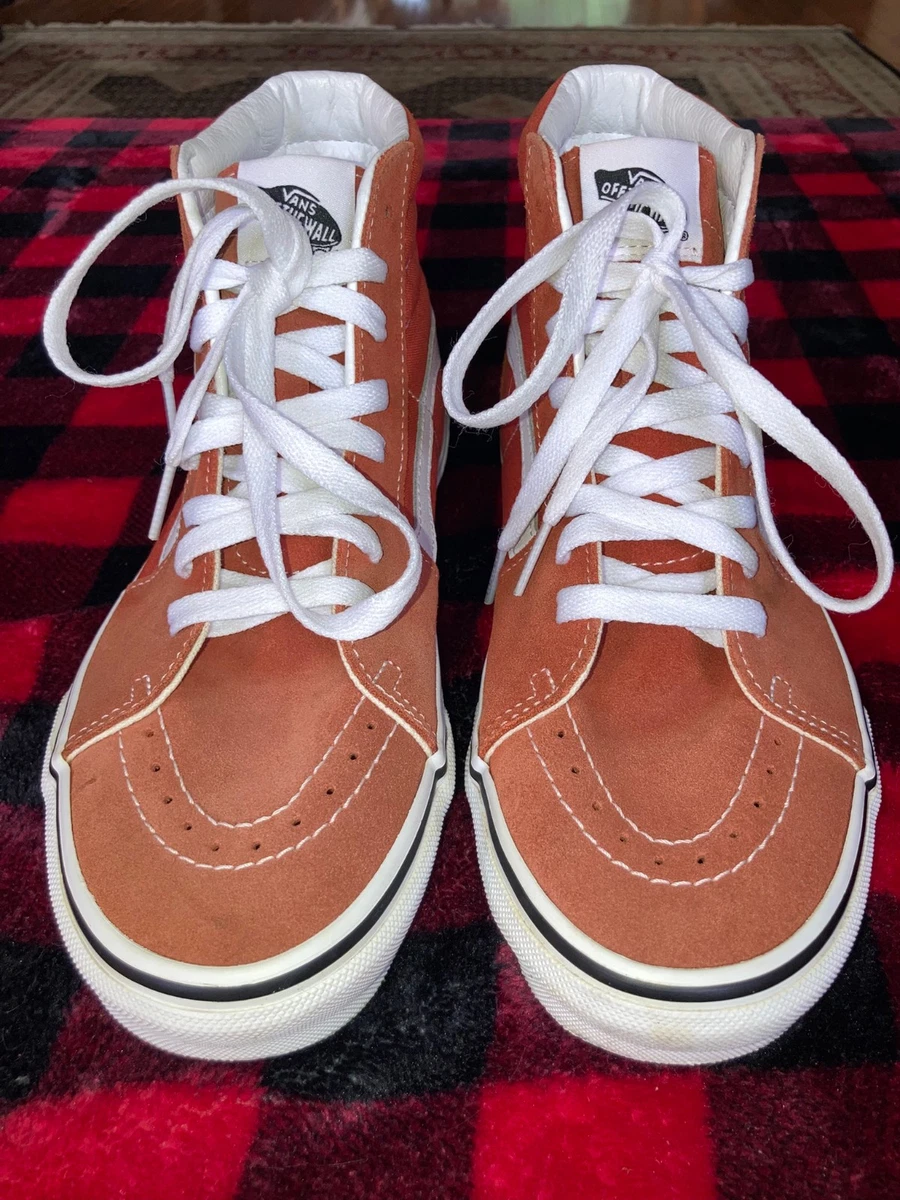 VANS Sk8-Hi High Orange for Sale | Authenticity Guaranteed | eBay