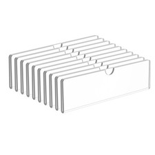 Acrylic Wall Name Plate Holder, Office Name Plate with Adhesive Tapes, Door N...
