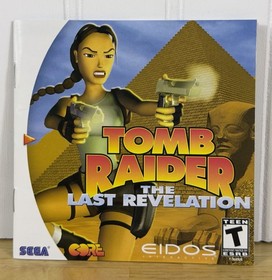 Tomb Raider: The Last Revelation Sega Dreamcast CIB Complete W/ Reg Card Tested!