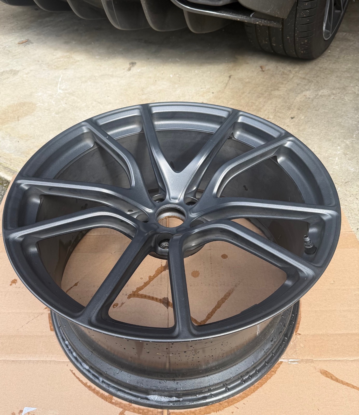 McLaren 570S 2019 Wheels Set Gunmetal