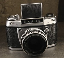 Exa 1a Kamera mit Tessar 2,8/50 Objektiv - Spiegelreflexkamera