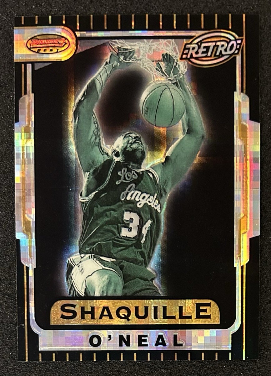 1996-97 Bowman's Best - Retro Shaquille O'Neal #TB8 Atomic