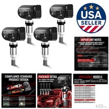 Pre-Programmed TPMS Sensors Replacement for Honda Cars | High Accuracy | 4Pack