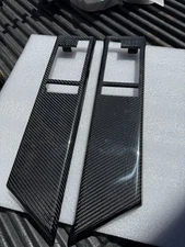 88-94 OBS Chevy Gmc  MANUAL Door Window Switches  Trim  Bezels CARBON FIBER C/K