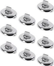 Gisafai 10 Sets Canvas Twist Lock Fasteners, Turn Button Fasteners, Eyelet and S