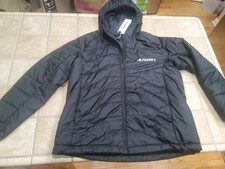 New Women's Adidas Terrex Hiking Senderismo Jacket MT INS HO Black Size XL 150