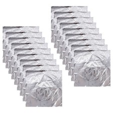 100 Pcs Silver Leaves for Crafts Imitation Gold Foil Metallic Leaf