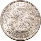 1 TROY OZ .999 FINE SILVER TRADE UNIT, EAGLE DESIGN - GEM BRILLIANT UNCIRCULATED