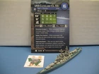 =Axis Allies War at Sea TASK FORCE USS Cleveland (CL 55) 23/60 with card=