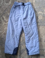 Columbia Youth Snow Pants Sz 10/12 - Med Light Blue Outdoor