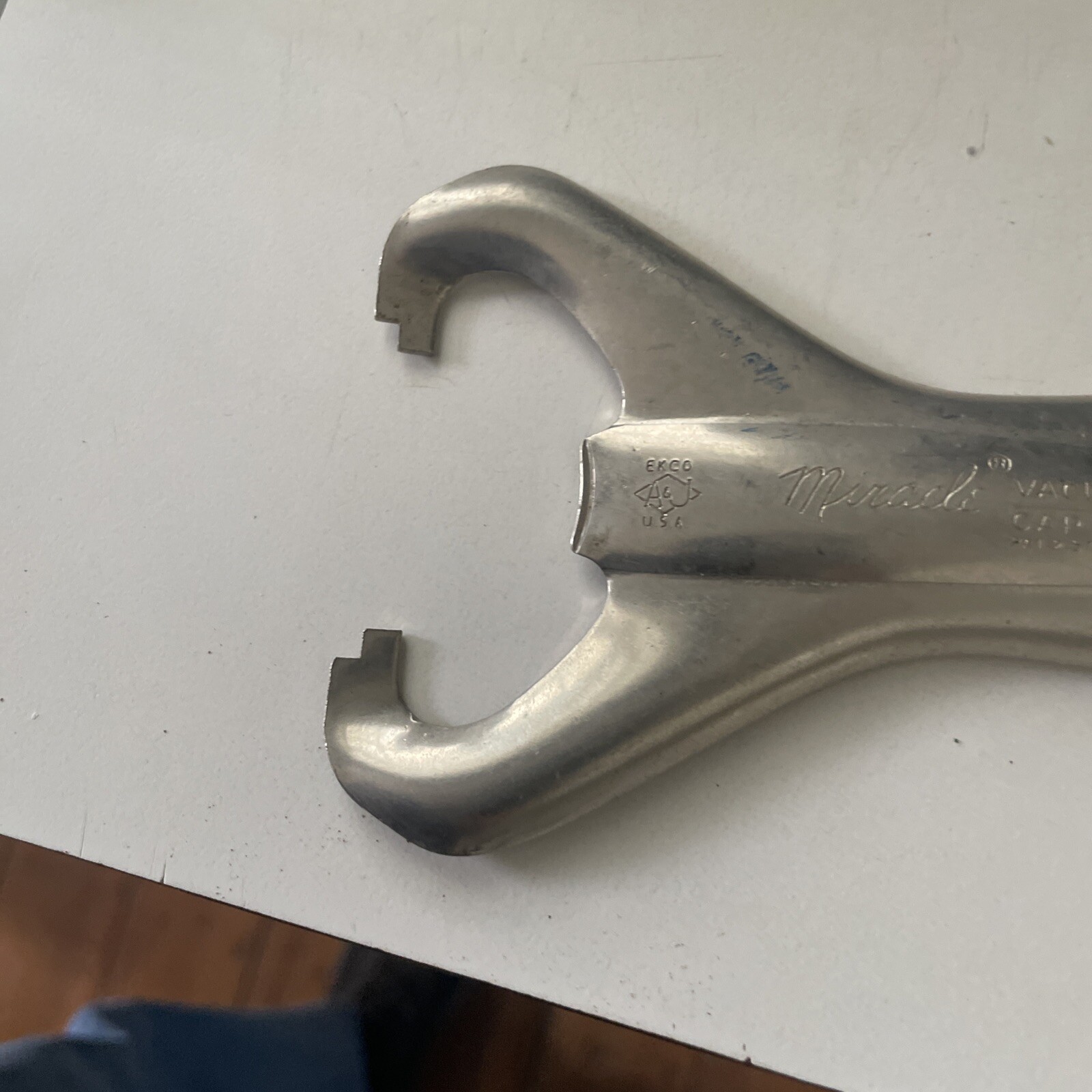 Vintage EKCO Metal Miracle Vacuum Jar & Cap Lifter / Bottle Opener eBay