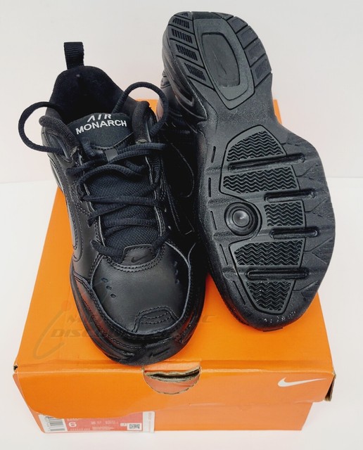 Size 6 - Nike Air Monarch IV Black for 