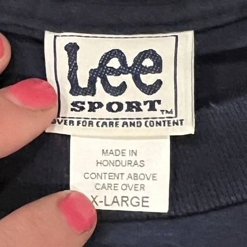VINTAGE San Diego Chargers Shirt Adult Extra Large Blue Embroidered Blue - Picture 2 of 9