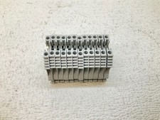 Allen Bradley 1492-J4 Grey Gray Wire Terminal 1492J4 Lot of 12 (TBI)