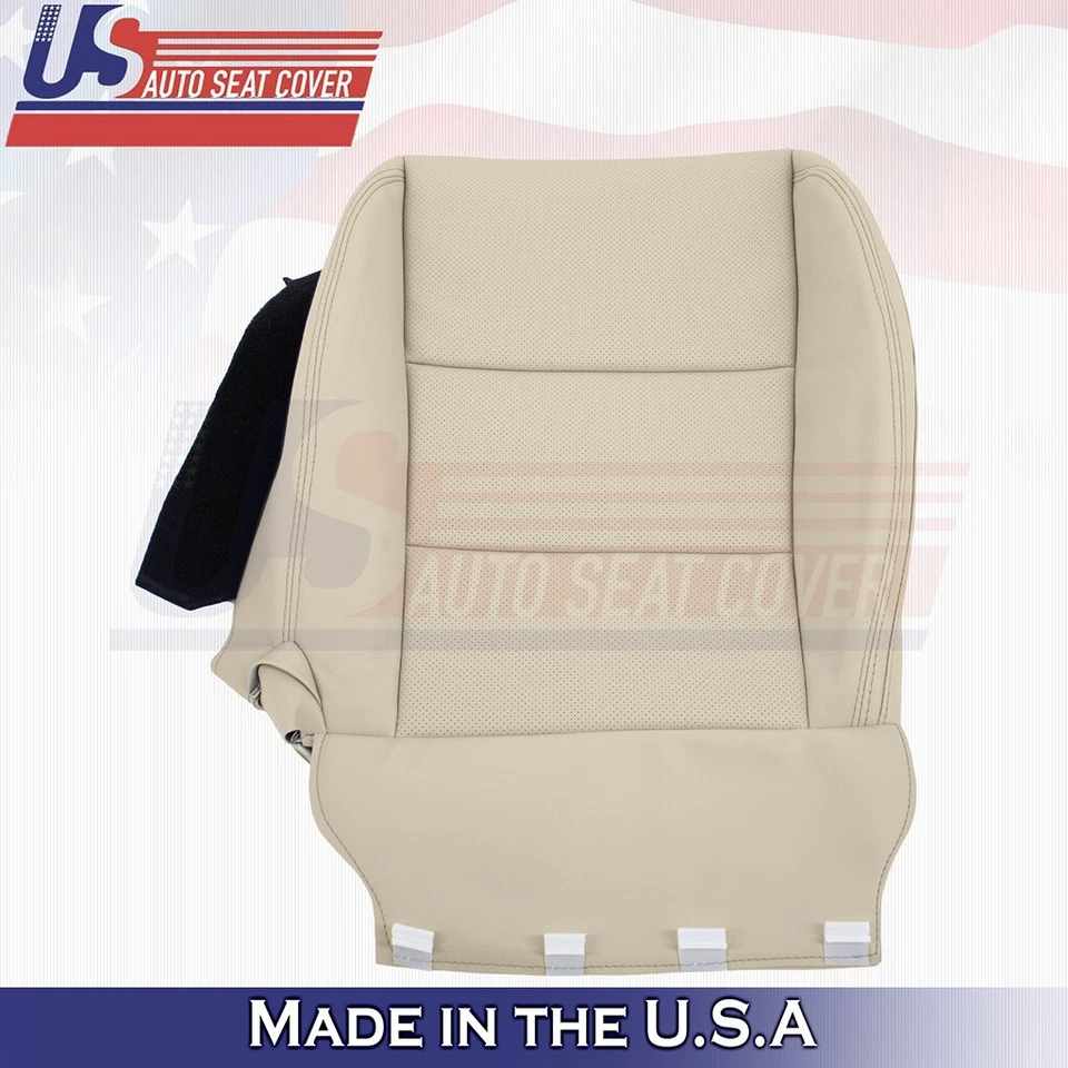 Juego delantero inferior cuero cubierta de asiento tostado para Toyota Avalon Limited 2017 2018 para Toyota Avalon Limited Foto 4 de 4