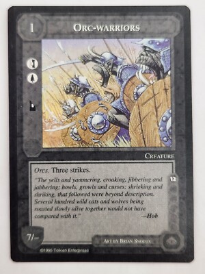 Middle-earth Collectible Card Game (MECCG) The Wizards Limited Black Border Rare Singles