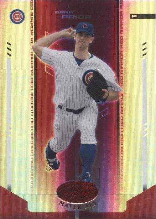 Mark Prior Reds 2004 Leaf Certified Materials - Mark Prior #133 Red Mirror /100 for ...
