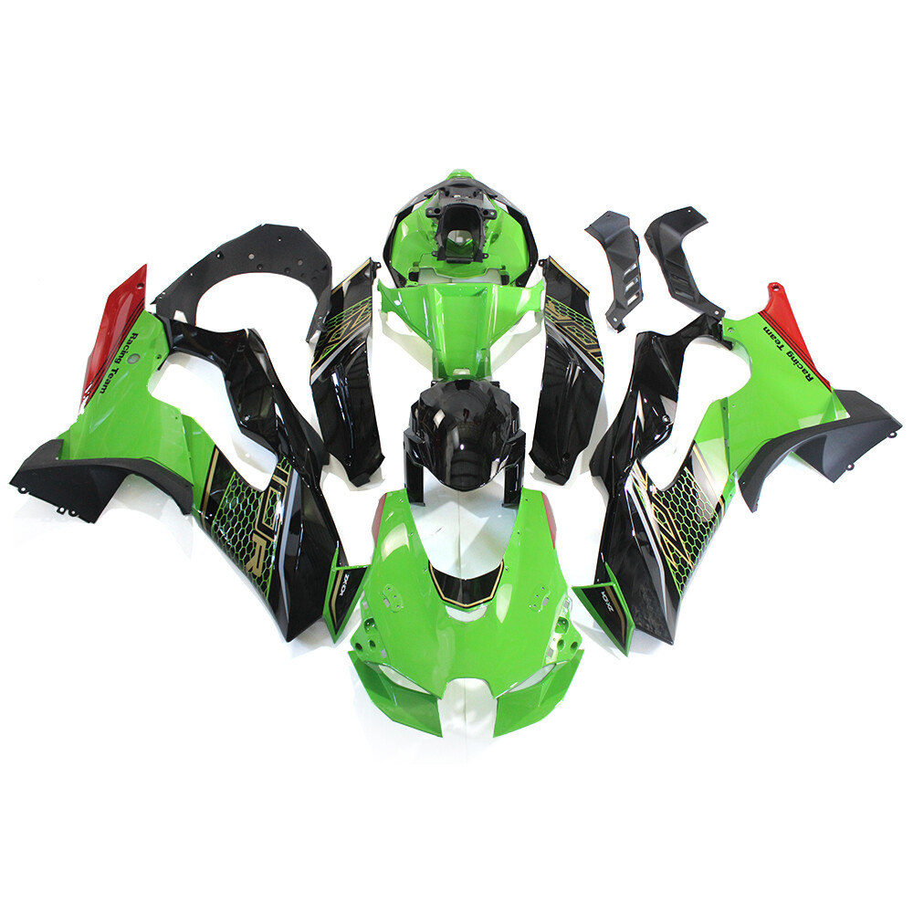 Green Black Red ABS Fairings for Kawasaki Ninja ZX10R ZX-10R 2021