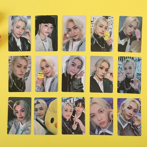 Tarjeta fotográfica álbum Kpop Stray Kids DominATE hecha a sí misma Felix Bangchan - Imagen 24 de 26