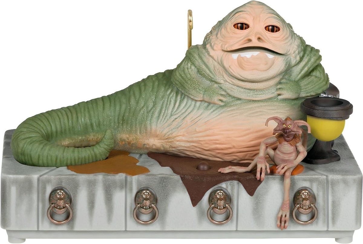 2023 Star Wars: Return of the Jedi Jabba the Hutt Ornament Sound