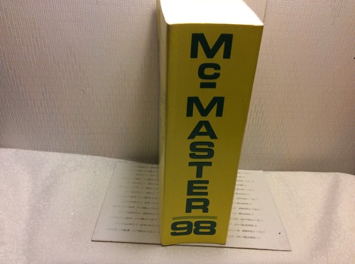 CATÁLOGO MCMASTER-CARR #98 Versión Chicago - RARO Ligeramente usado - Gran precio - Imagen 3 de 4