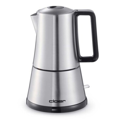 Moka Maker Cloer-5928, Espressokocher, Edelstahl 3-6 Tassen 365 W NEU  (B-Ware)