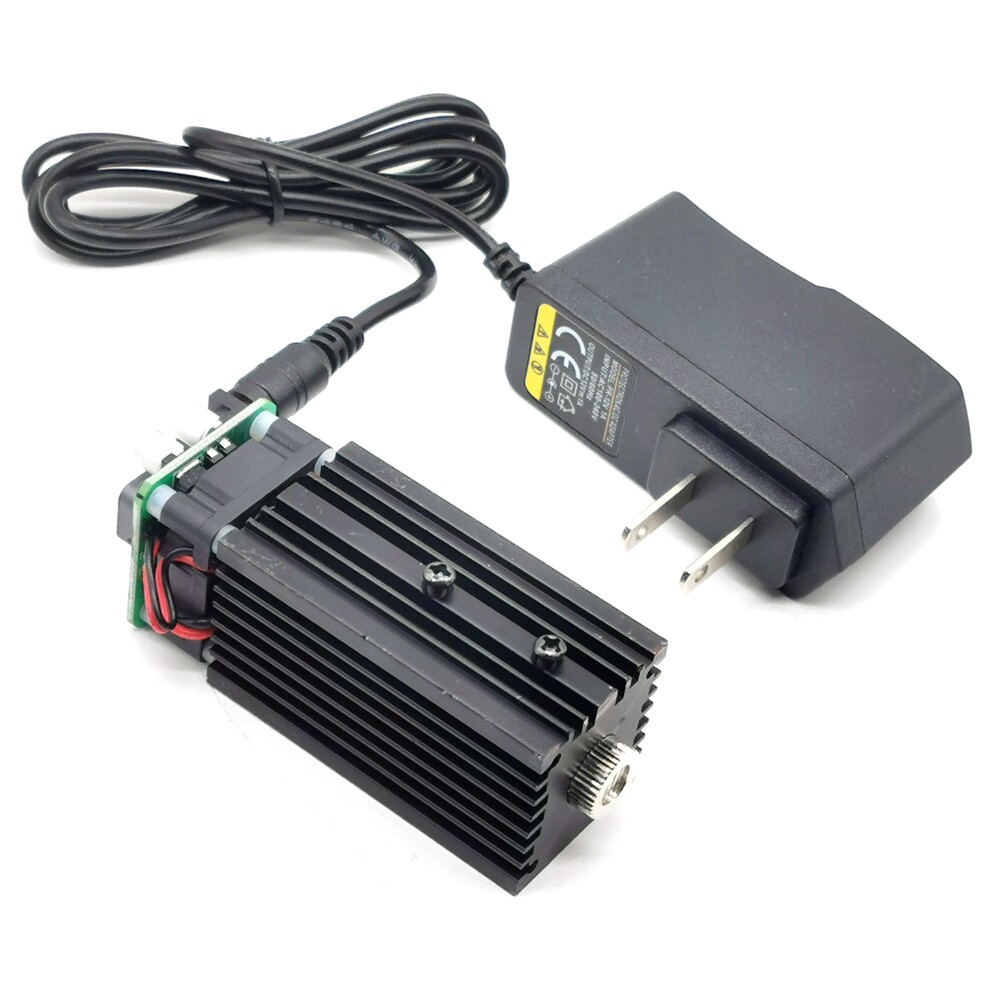 Module Laser Ligne 520nm Vert 300mW / 638nm Rouge 700mW - Alimentation 12V, Neuf Avec Adaptateur