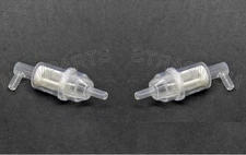 For 2-For Mercedes Hengst OEM "CLEAR" Fuel Filter Inline # H103WK