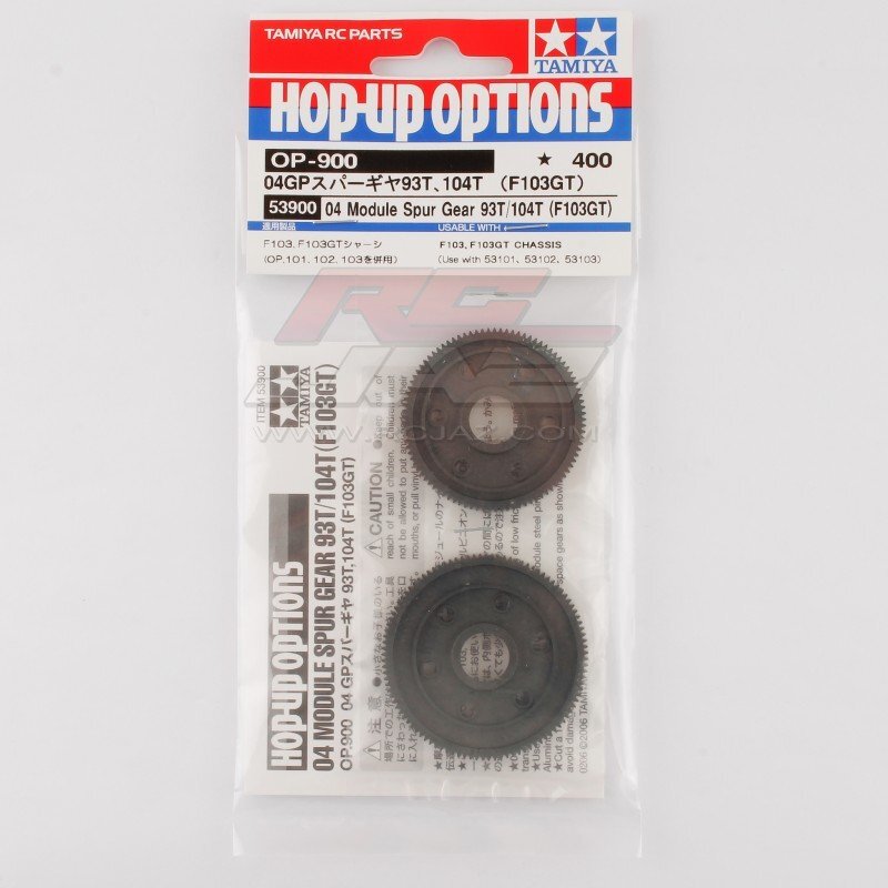 タミヤ HOP-UP OPTIONS OP-104 RD 04スパーギヤー (93T、104T) cm3dmju Amazon | タミヤ HOP-UP OPTIONS OP-104 RD 04スパーギヤー (93T