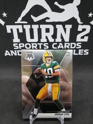 2020 Mosaic Jordan Love RC # 211 Green Bay Packers (B)