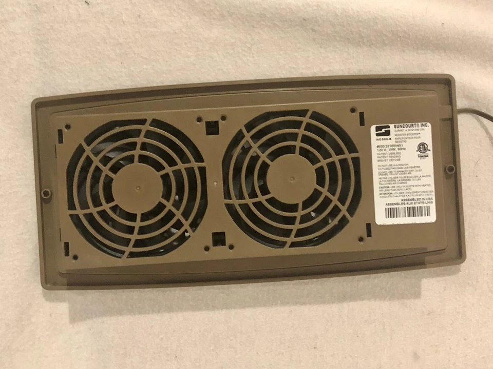 Amplificador de registro Suncourt Flush Fit marrón modelo HC500-B. Caja abierta - sin usar Foto 2 de 4