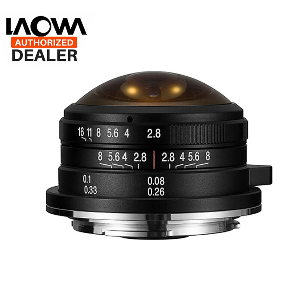 Venus Laowa 4mm f/2.8 210° Circular Fisheye for Nikon Z Mirrorles Camera,Drone-image