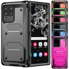 For Samsung Galaxy S20 Ultra S20+ S20 5G Dual Shockproof Case Hard Phone Cover