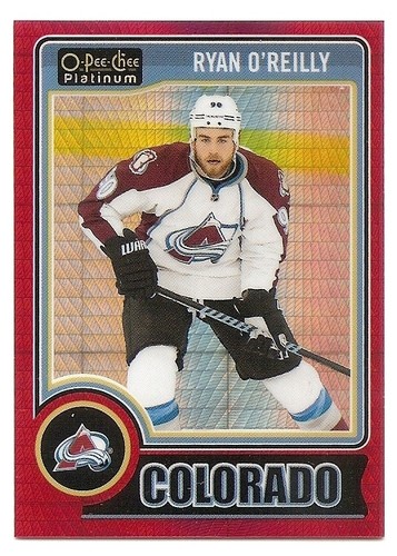 14/15 O-PEE-CHEE PLATINUM RED PRISM Hockey /135 (#101-200) U-Pick From List - Picture 11 of 24