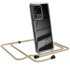 Do Samsung Galaxy S20 Ultra / 5G Etui na telefon Zawieszenie Sznurek Pokrowiec Łańcuszek Beżowy