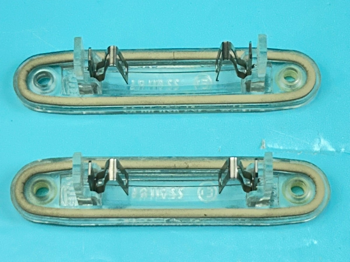 Mercedes W123 C123 Hella Number Plate License Light Set 1238200062