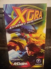 XGRA Extreme Racing Nintendo GameCube Original ACCLAIM Game Instruction Booklet