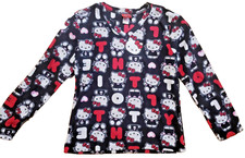 Sanrio Hello Kitty 2010 Cute Long Sleeve Fleece Pajama Soft Cozy Large New W Tag