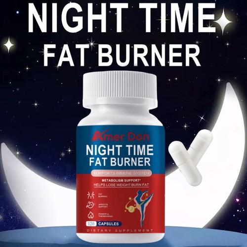 Night Time Appetite Suppressant Fat Burner Weight Loss Detox 120 Hard ...