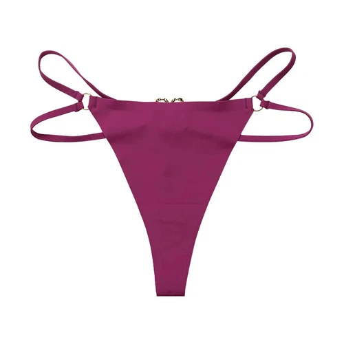 Sexy Women G String Briefs Ice Silk Panties Girls Underwear Thong Underpants - Afbeelding 13 van 14
