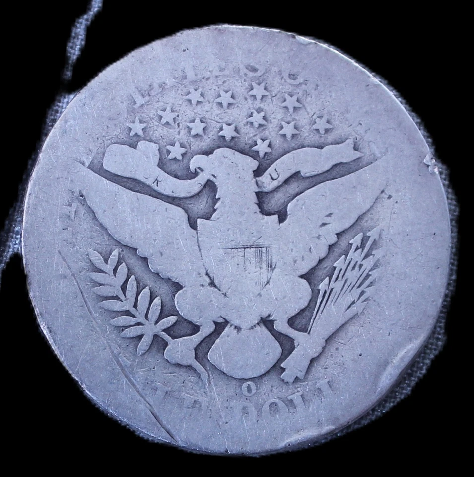 1896-O Barber Half Dollar-Key Date-LAH- 148 - Image 2 of 4