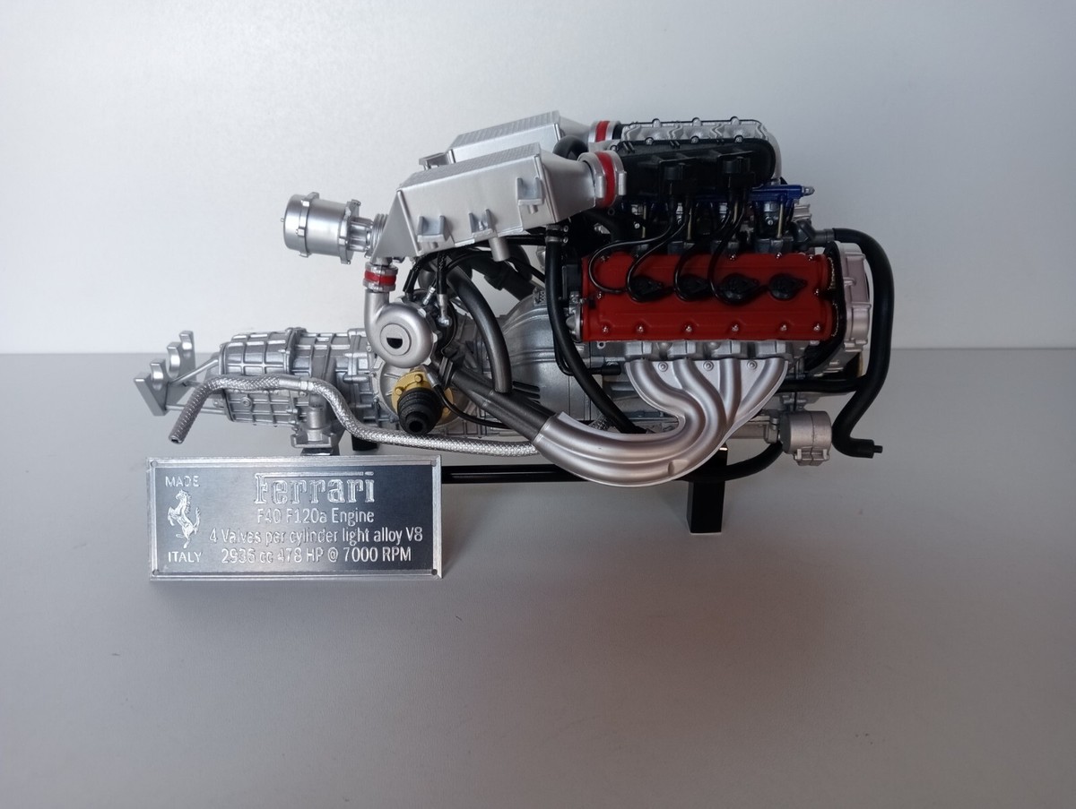Ferrari F40 LM 1/8 COMPLETE ENGINE | eBay